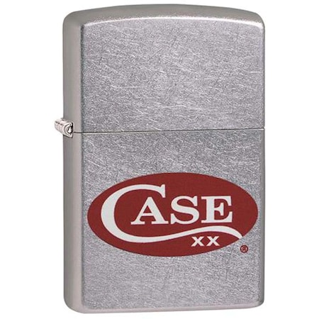 Case Cutlery 2023 Case Zippo Lighter Red Case Logo CAS-52470
